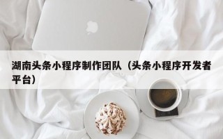 南阳湖南头条小程序制作团队（头条小程序开发者平台）